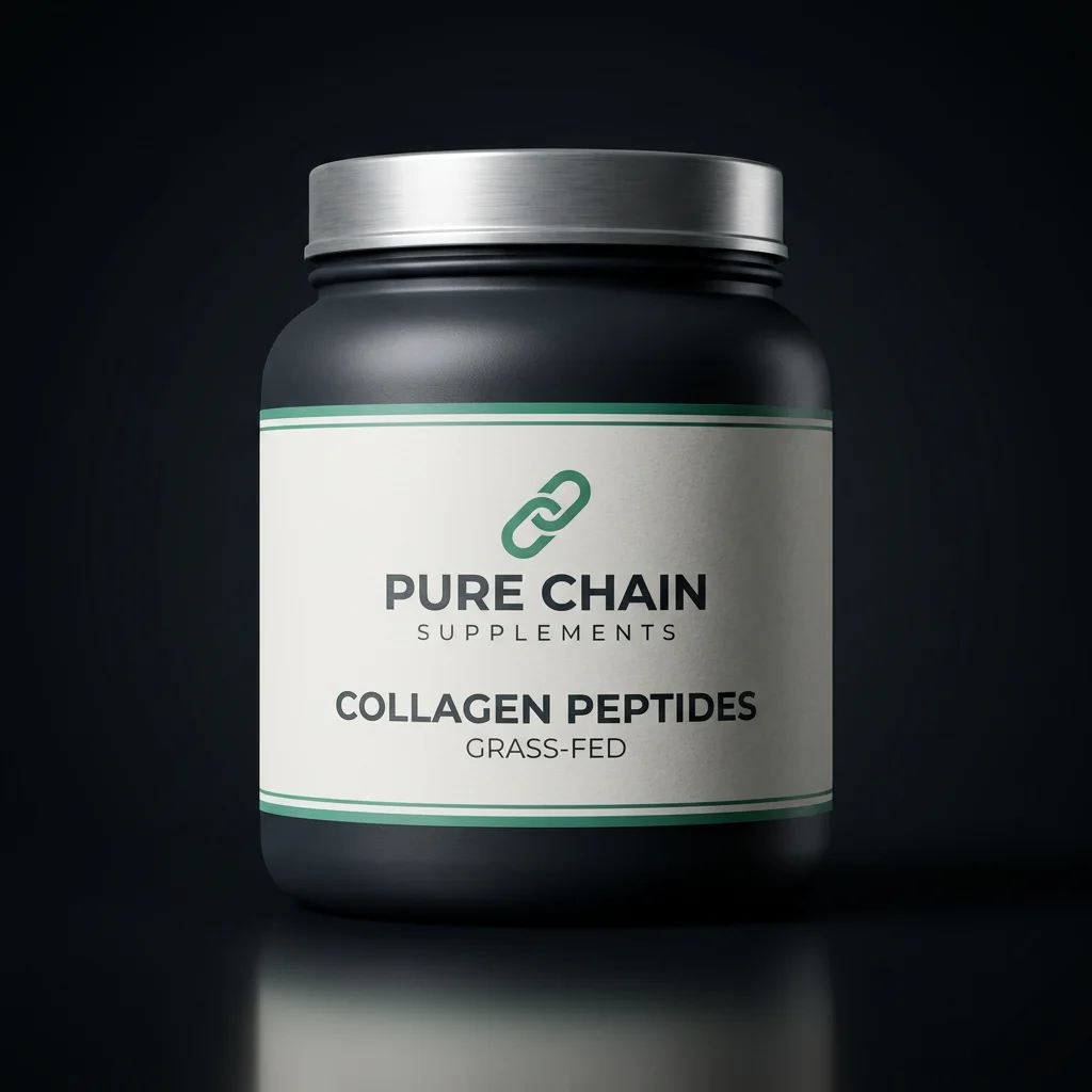 Grass-Fed Collagen Peptides by Pure Chain Supplements