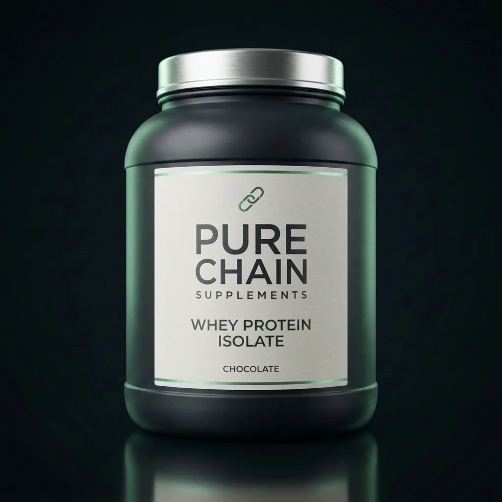 Whey Protein Isolate - Chocolate by Pure Chain Supplements